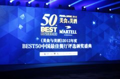 2012年度中国50家最佳餐厅