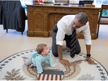 白宫公布奥巴马任内最后一年最佳图片